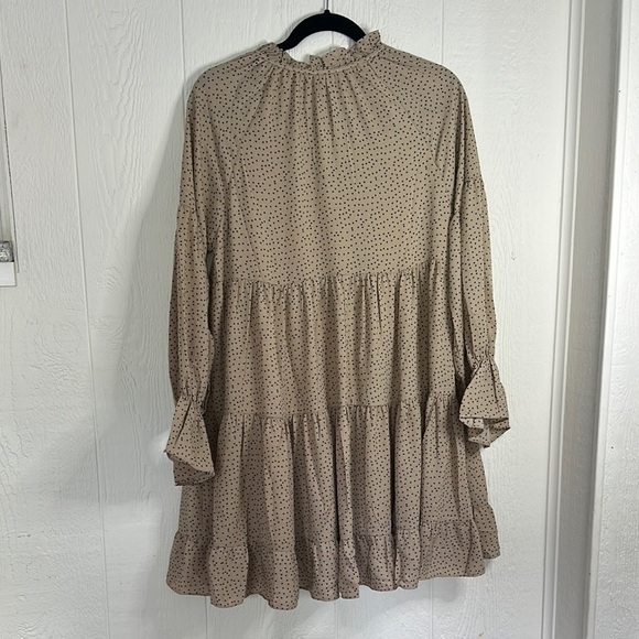 NWOT Lumiere Cinnamon Sugar Lined Dress Small - Picture 6 of 6